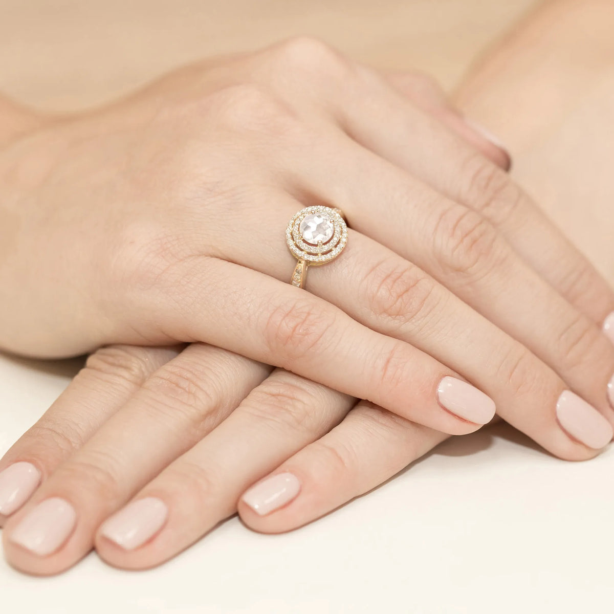 zlatý prsten s 0,75ct a 0,374ct laboratorně pěstovanými diamanty w0274-ldw-01