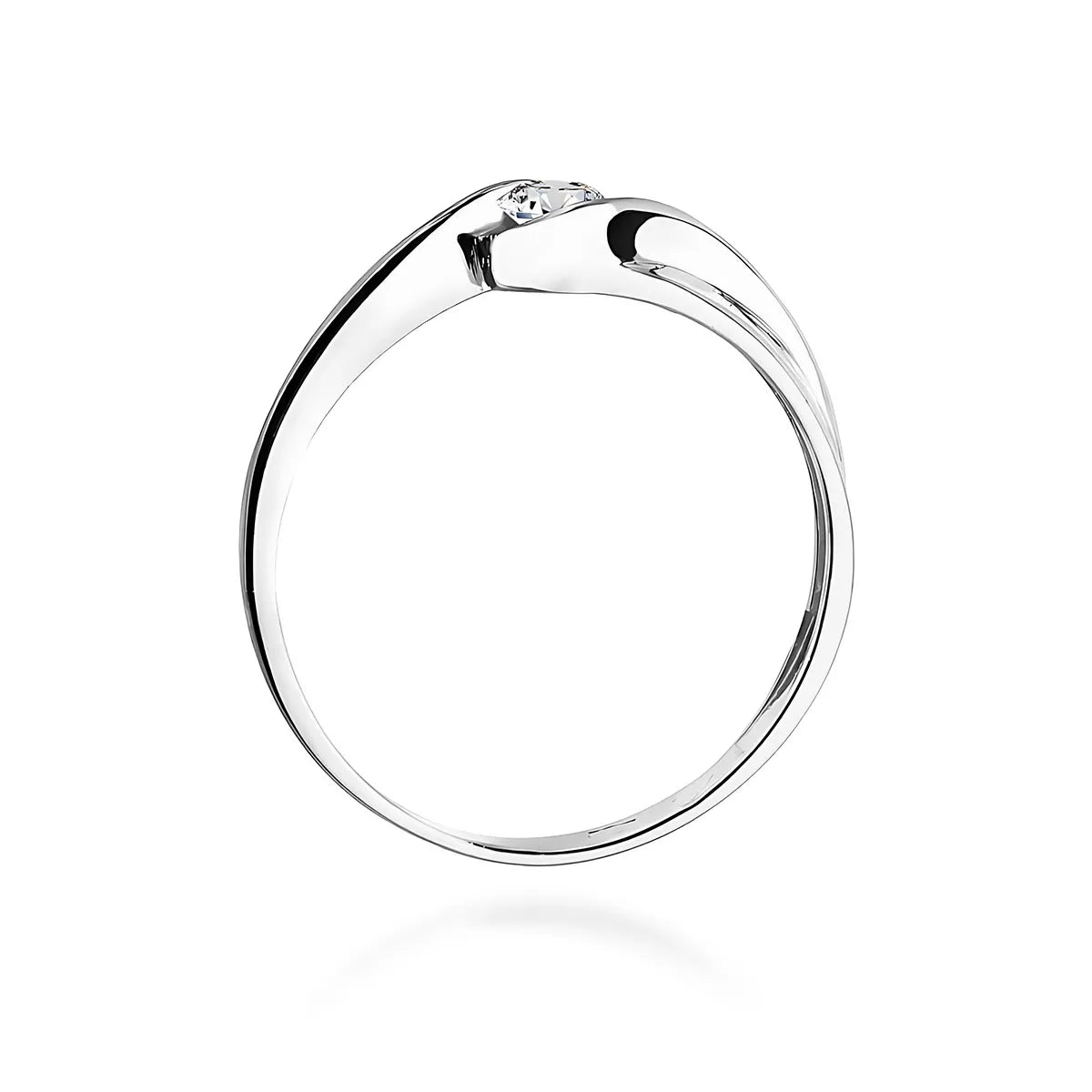 zlatý prsten s diamantem 0,15 ct w0278-diw-01