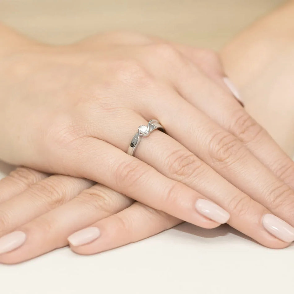 zlatý prsten s diamantem 0,15 ct w0278-diw-01