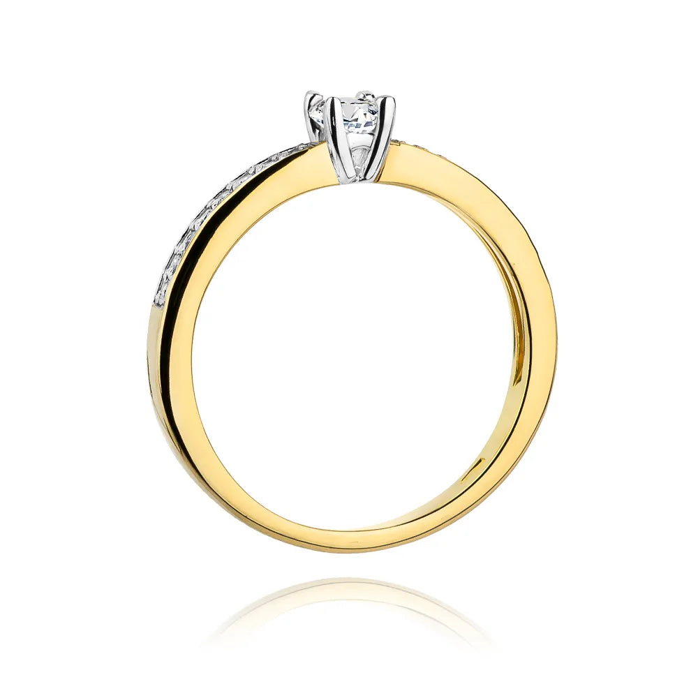 zlatý prsten s diamanty 0,20 ct a 0,08 ct w0288-diw-02