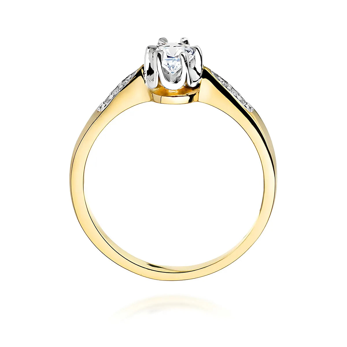 zlatý prsten s diamanty 0,23 ct a 0,052 ct w0291-diw-02