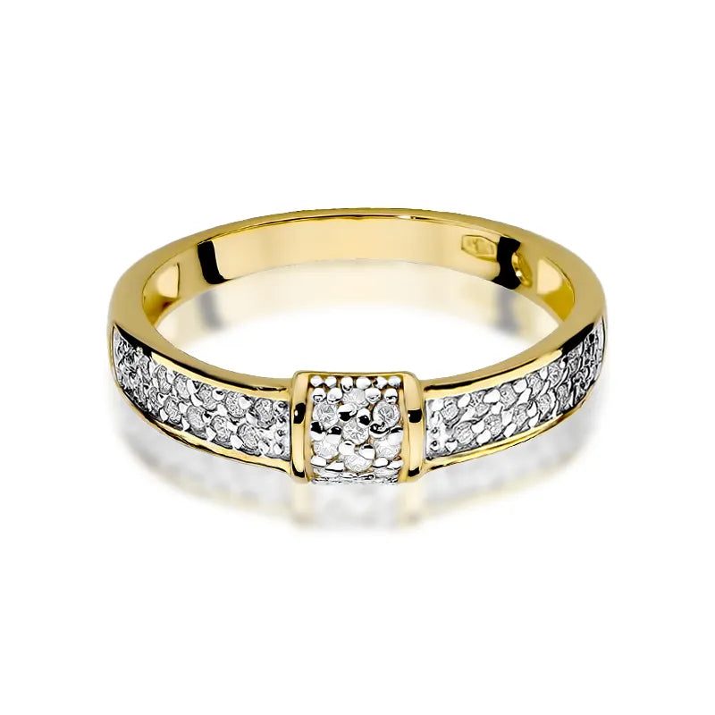 zlatý prsten s diamanty 0,19 ct w0297-diw-01