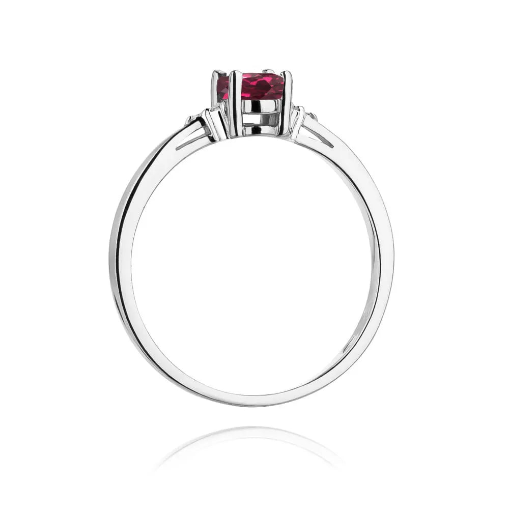 zlatý prsten s 0,50 ct rodolitem a 0,052 ct diamanty w0301-rhr-01