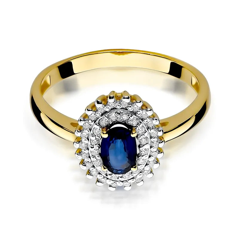 zlatý prsten s 0,70ct safírem a 0,195ct diamanty w0303-sab-01