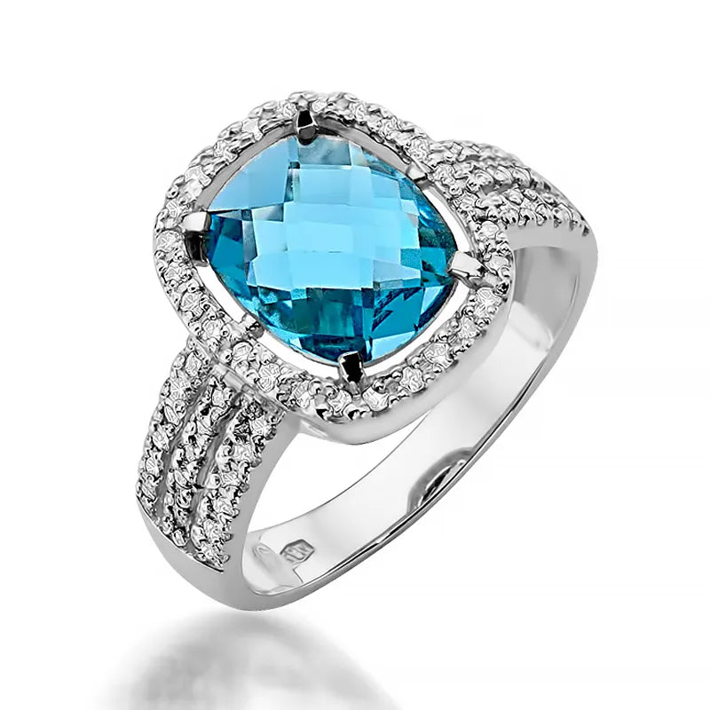 zlatý prsten se 3,00ct topazem a 0,315ct diamanty w0313-tob-01