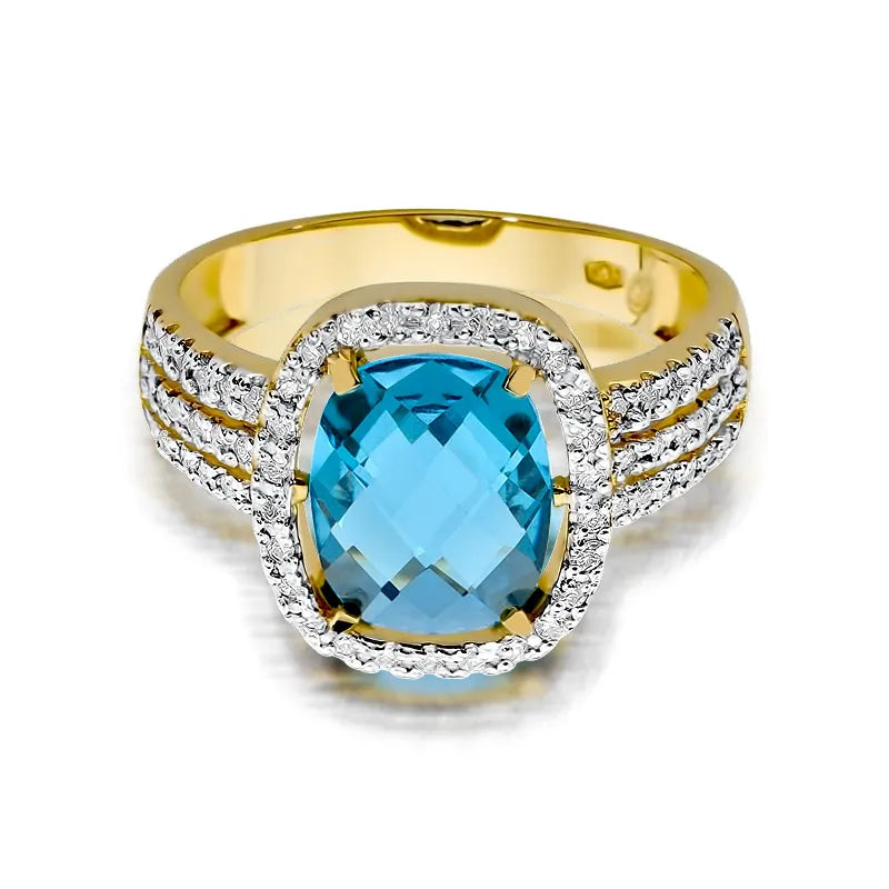 zlatý prsten se 3,00ct topazem a 0,315ct diamanty w0313-tob-01