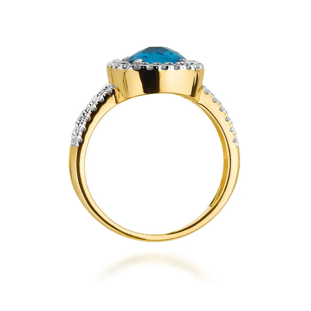 zlatý prsten se 3,00ct topazem a 0,315ct diamanty w0313-tob-01
