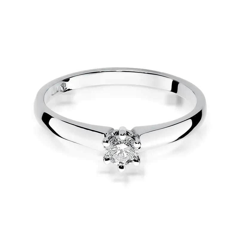 zlatý prsten s diamantem 0,20 ct w0317-diw-01