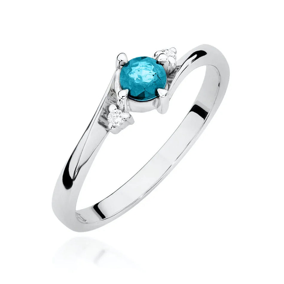 zlatý prsten s topazem 0,25 ct a diamanty 0,029 ct w0346-top-02