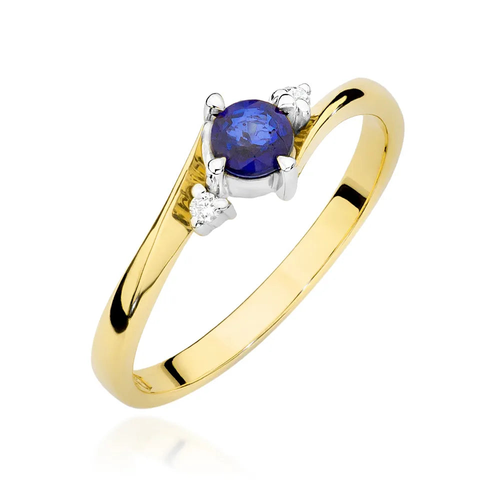 zlatý prsten s 0,30ct safírem a 0,029ct diamanty w0346-sab-02