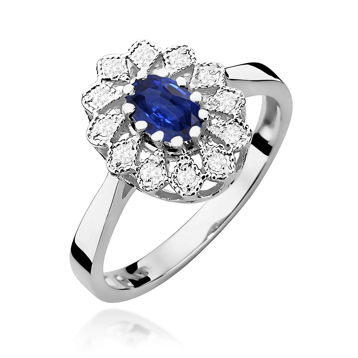zlatý prsten s 0,70ct safírem a 0,103ct diamanty w0354-sab-01