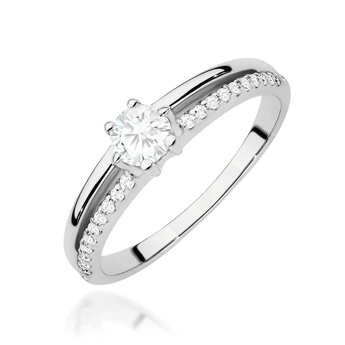 zlatý prsten s 0,30 ct a 0,10 ct laboratorně vytvořenými diamanty w0355-ldw-01