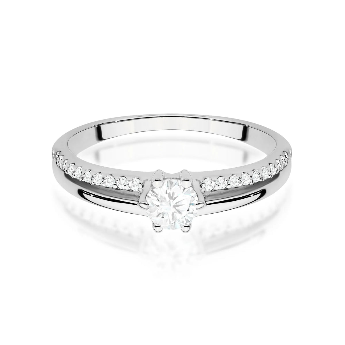 zlatý prsten s 0,30 ct a 0,10 ct laboratorně vytvořenými diamanty w0355-ldw-01