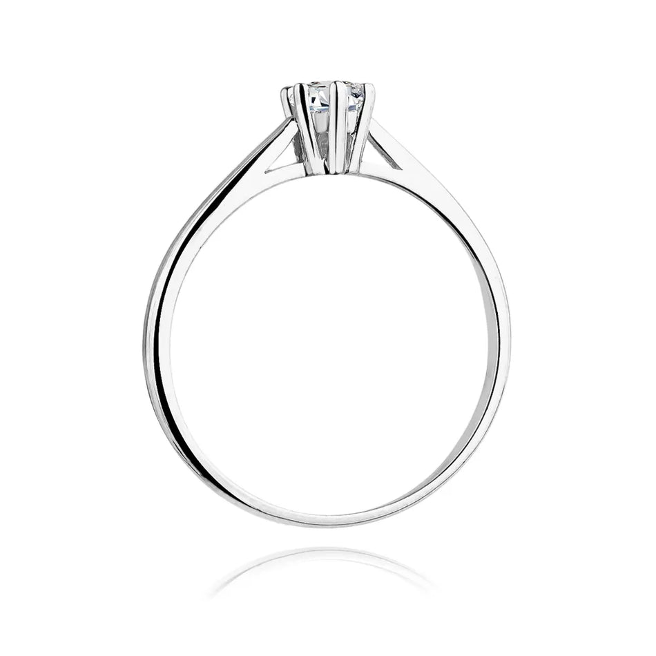 zlatý prsten s diamantem 0,15 ct w0365-diw-01