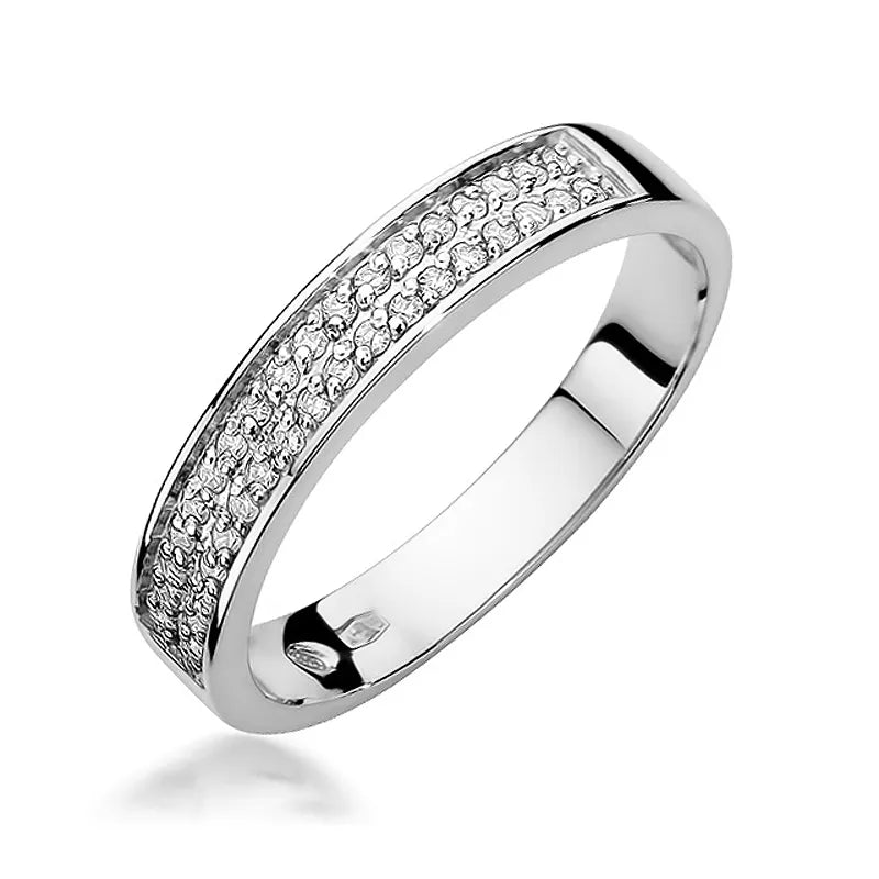zlatý prsten s diamanty 0,18 ct w0410-diw-01