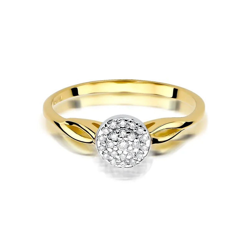 zlatý prsten s diamanty 0,125 ct w0421-diw-01