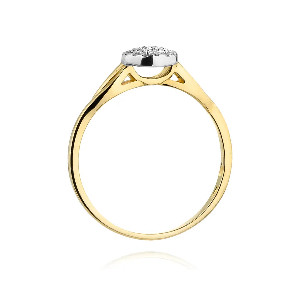 zlatý prsten s diamanty 0,125 ct w0421-diw-01