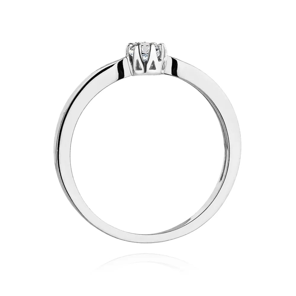 zlatý prsten s diamantem 0,15 ct w0450-diw-02
