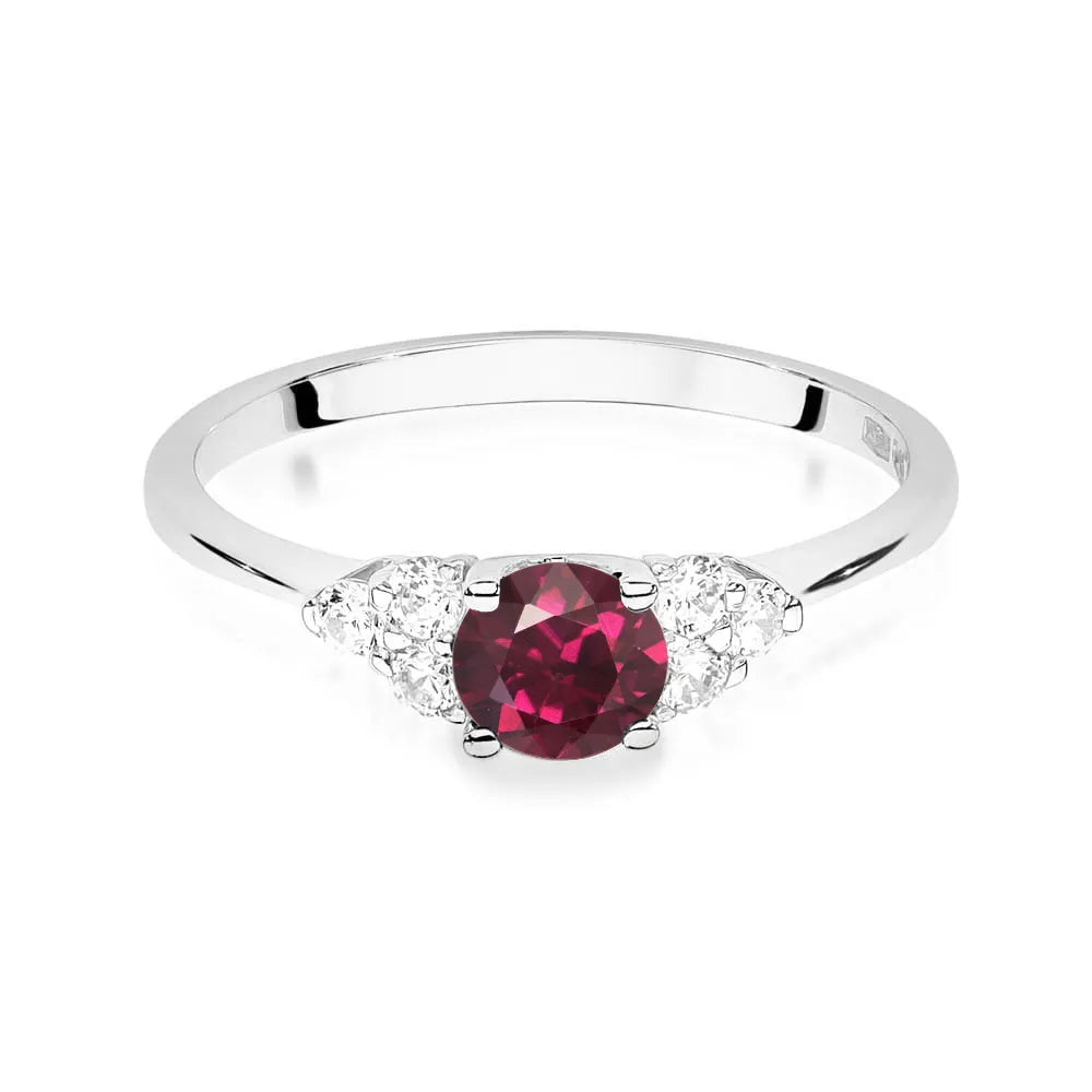 zlatý prsten s 0,60 ct rodolitem a 0,18 ct diamanty w0451-rhr-01