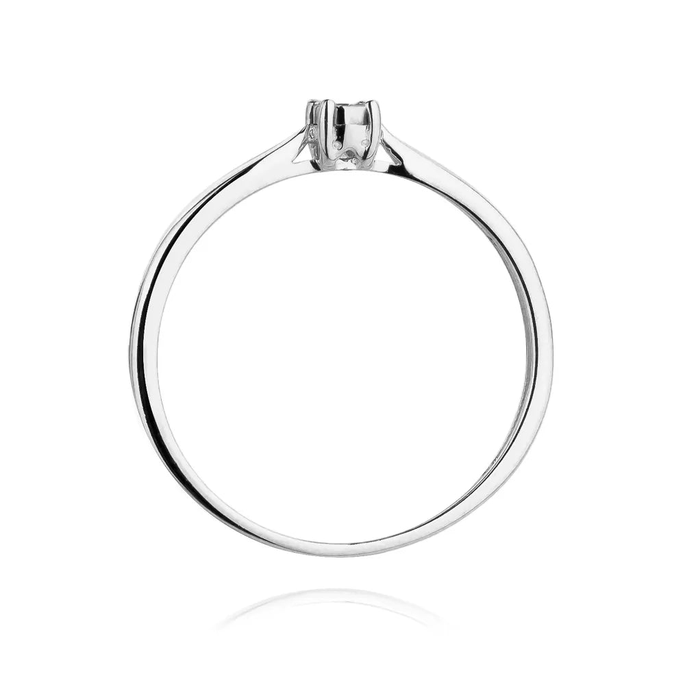 zlatý prsten s diamantem 0,01 ct w0461-diw-01