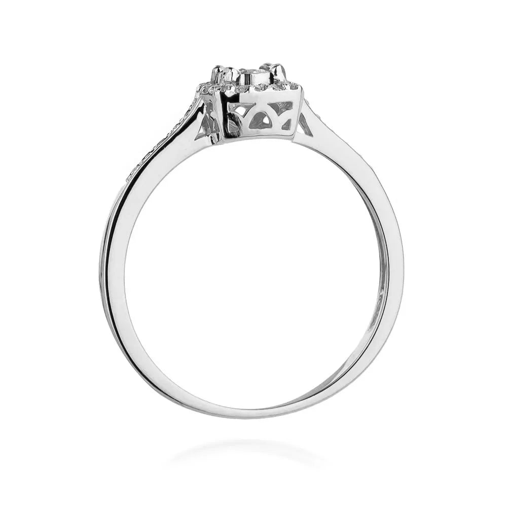 zlatý prsten s diamanty 0,08 ct a 0,13 ct w0462-diw-01