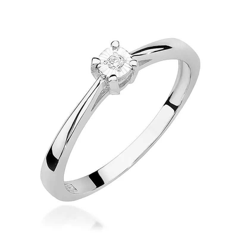 zlatý prsten s diamantem 0,02 ct w0463-diw-01