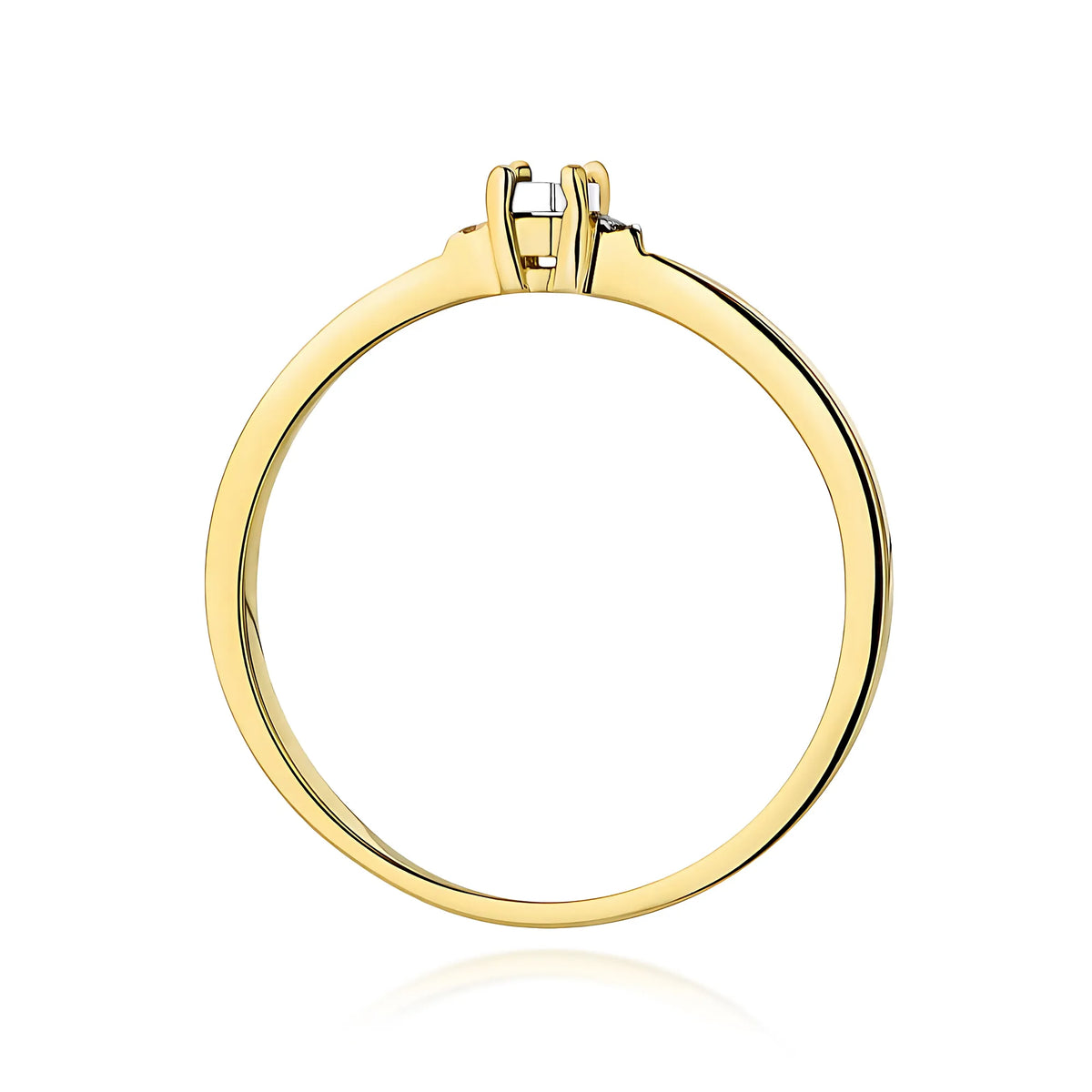zlatý prsten s diamanty 0,02 ct w0464-diw-02