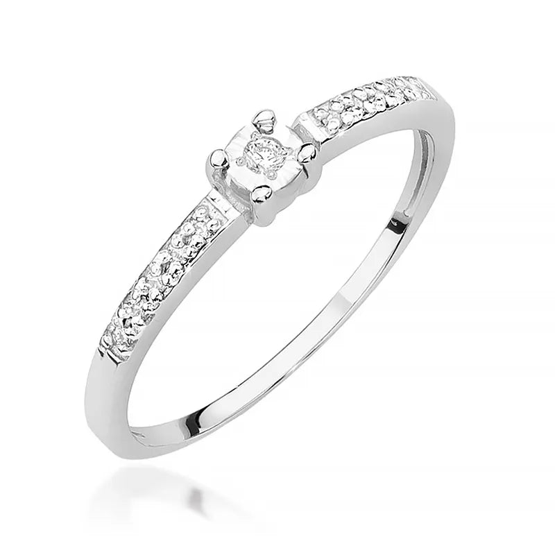 zlatý prsten s diamanty 0,02 ct a 0,05 ct w0467-diw-01