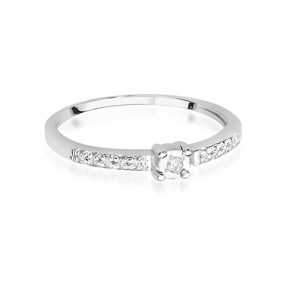 zlatý prsten s diamanty 0,02 ct a 0,05 ct w0467-diw-01