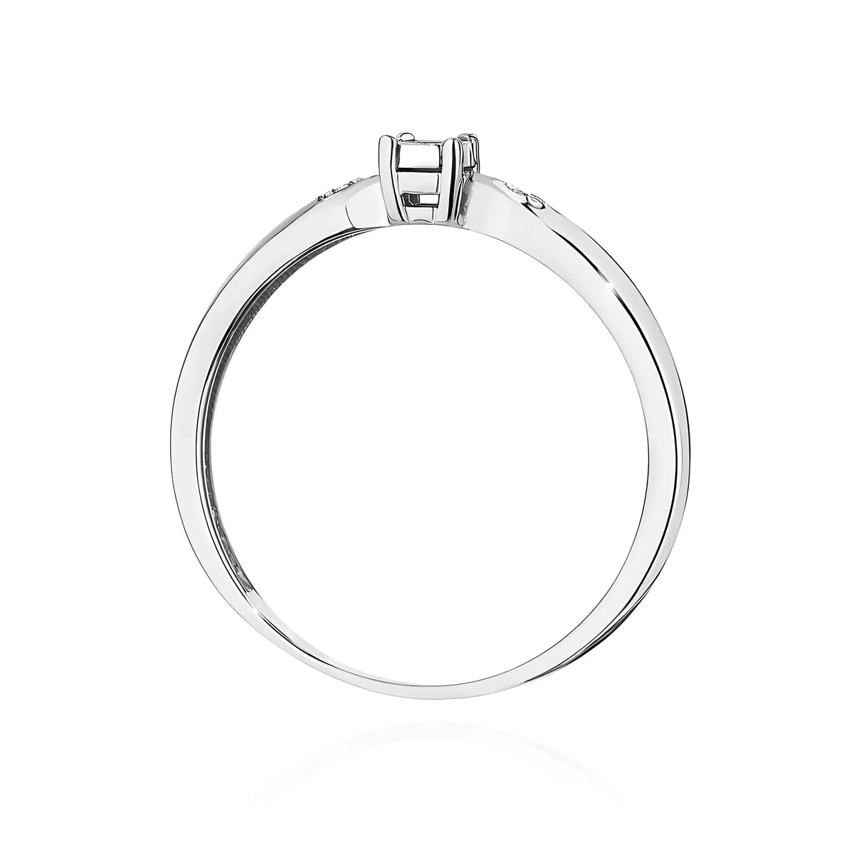 zlatý prsten s diamanty 0,02 ct a 0,01 ct w0469-diw-01