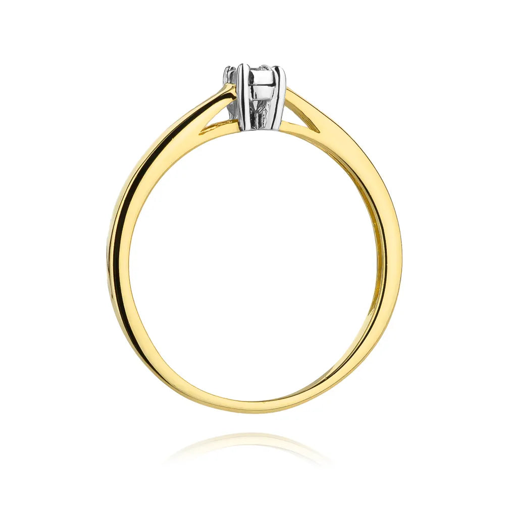 zlatý prsten s diamantem 0,03 ct w0471-diw-01