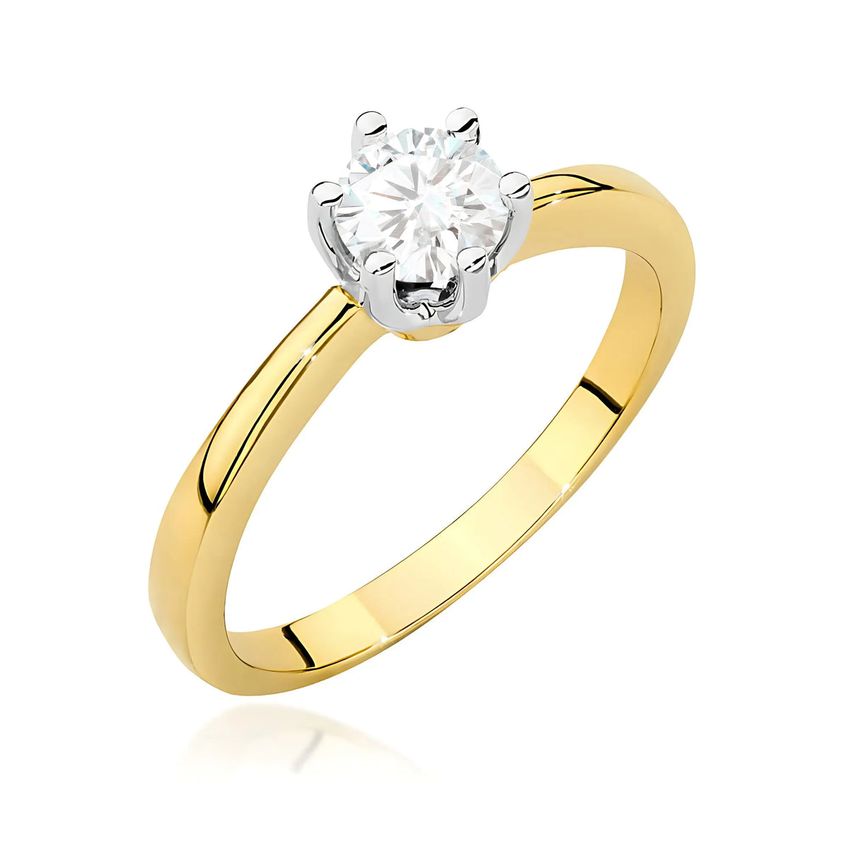 zlatý prsten s diamantem 0,50 ct w0482-diw-02