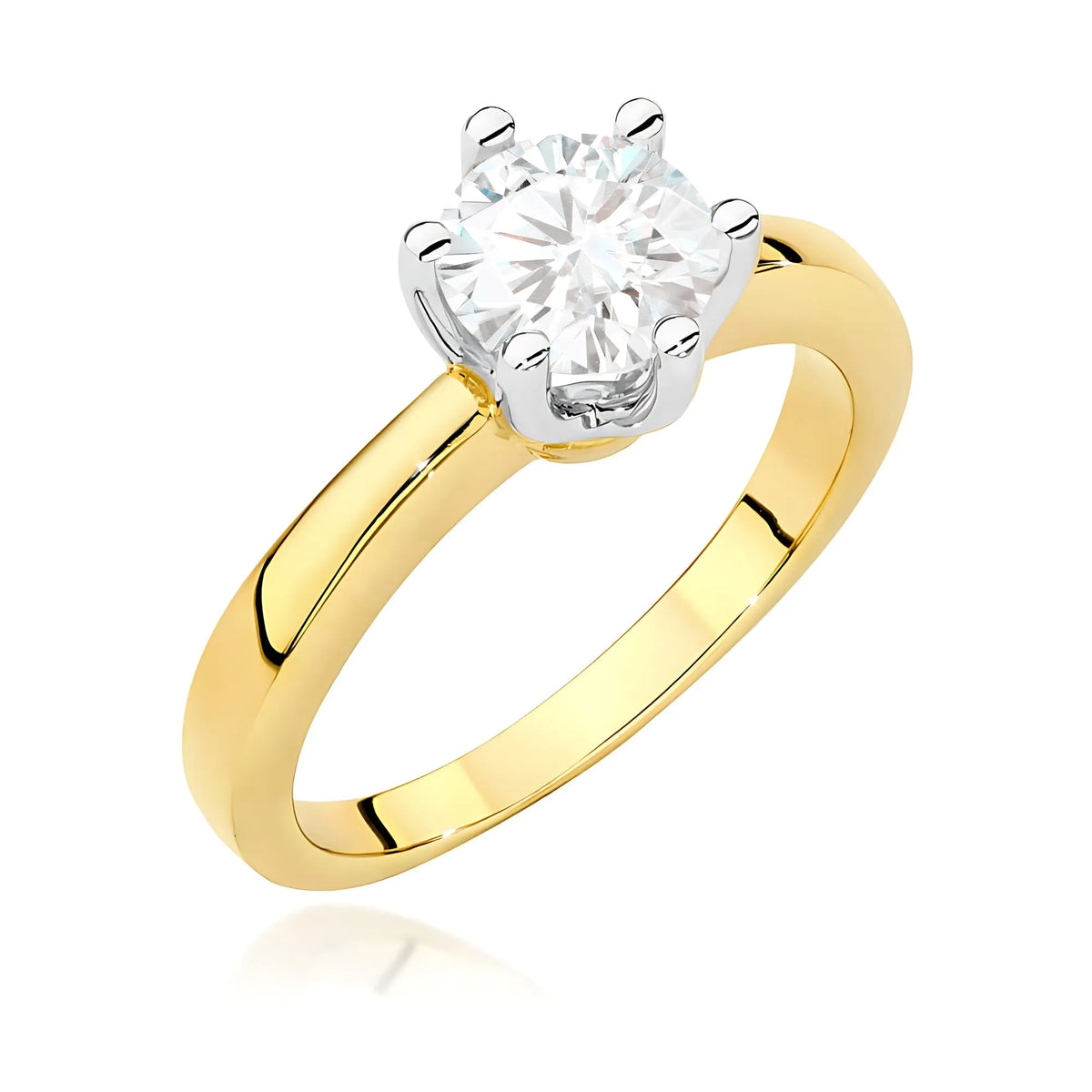 zlatý prsten s diamantem 1,00 ct w0482-diw-04