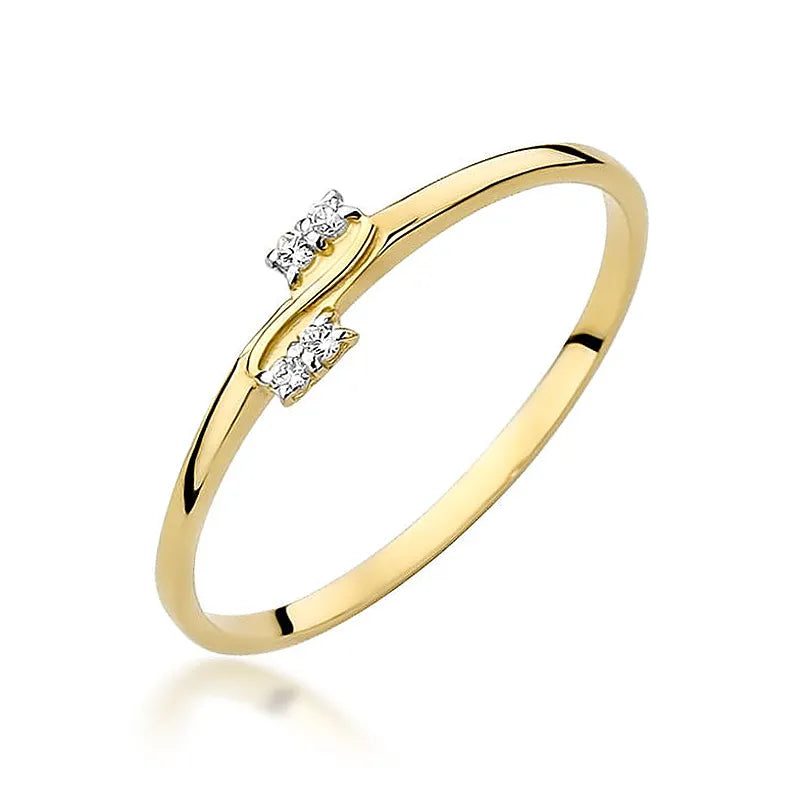 zlatý prsten s diamanty 0,034 ct w0505-diw-01