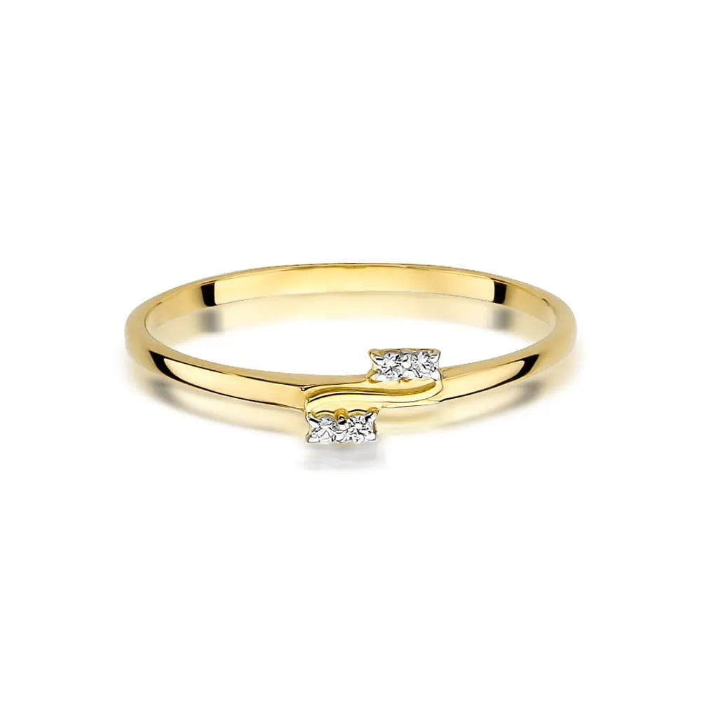 zlatý prsten s diamanty 0,034 ct w0505-diw-01