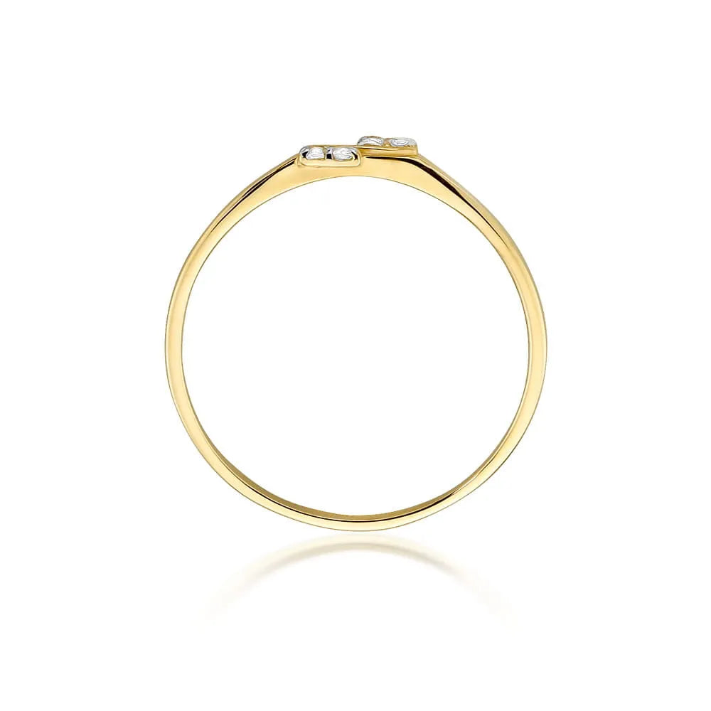 zlatý prsten s diamanty 0,034 ct w0505-diw-01