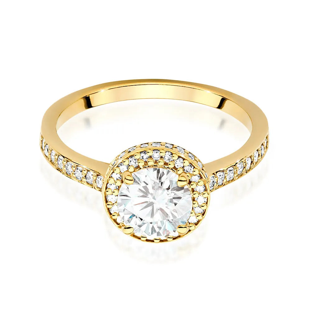 zlatý prsten s 1,00 ct a 0,383 ct laboratorně vytvořenými diamanty w0508-ldw-04