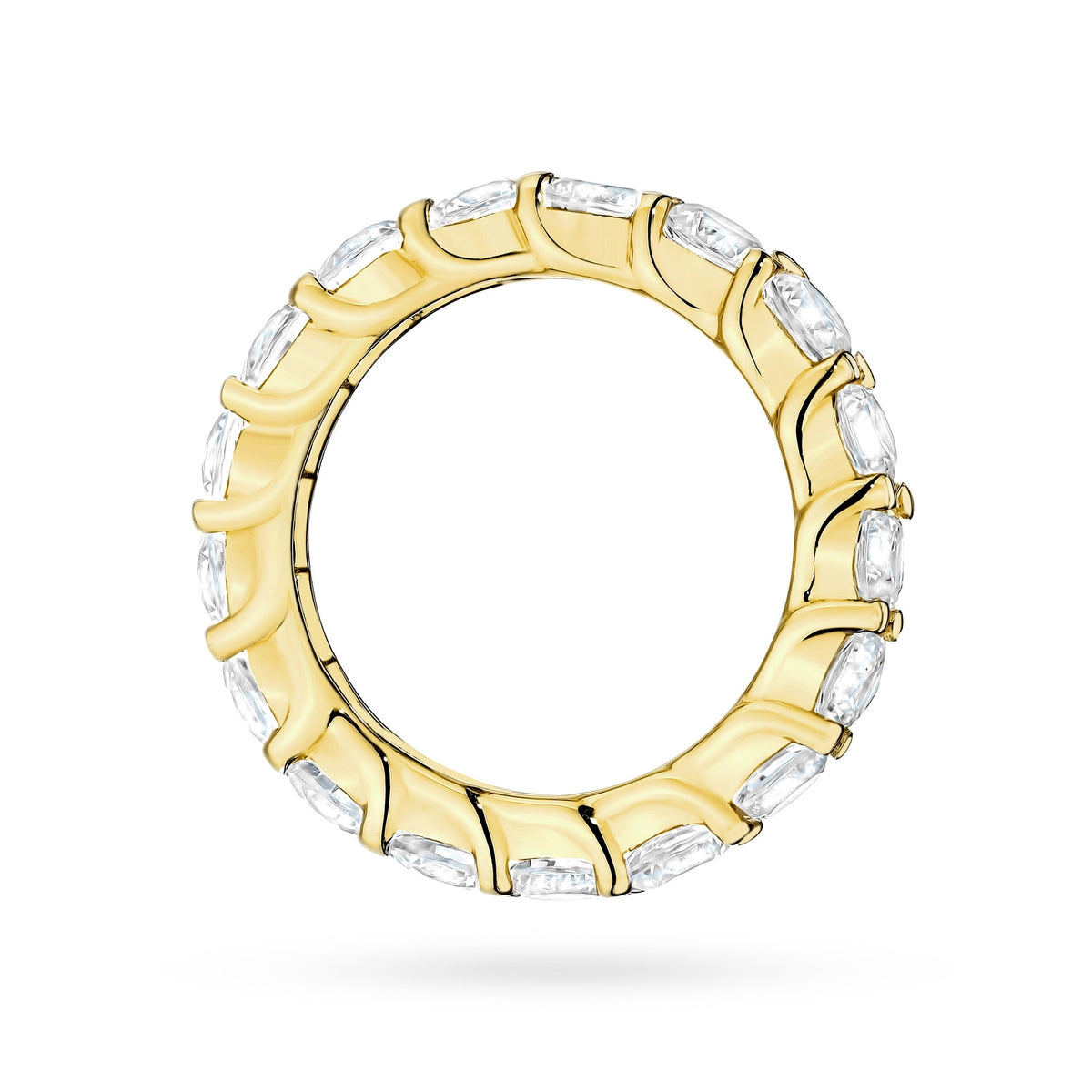 zlatý prsten s 3 diamanty o hmotnosti 0,20 ct a 0,380 ct laboratorně pěstovaných W0516-LDW-01