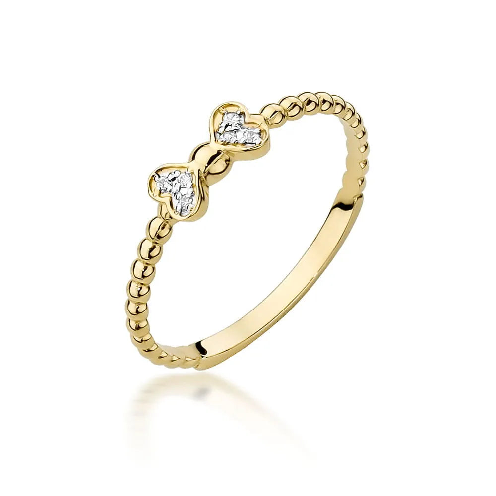 zlatý prsten s diamanty 0,03 ct w0523-diw-01