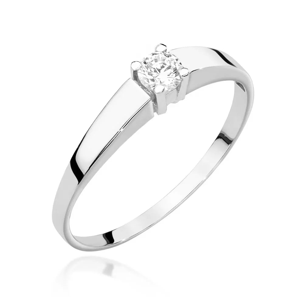 zlatý prsten s diamantem 0,20 ct w0524-diw-04