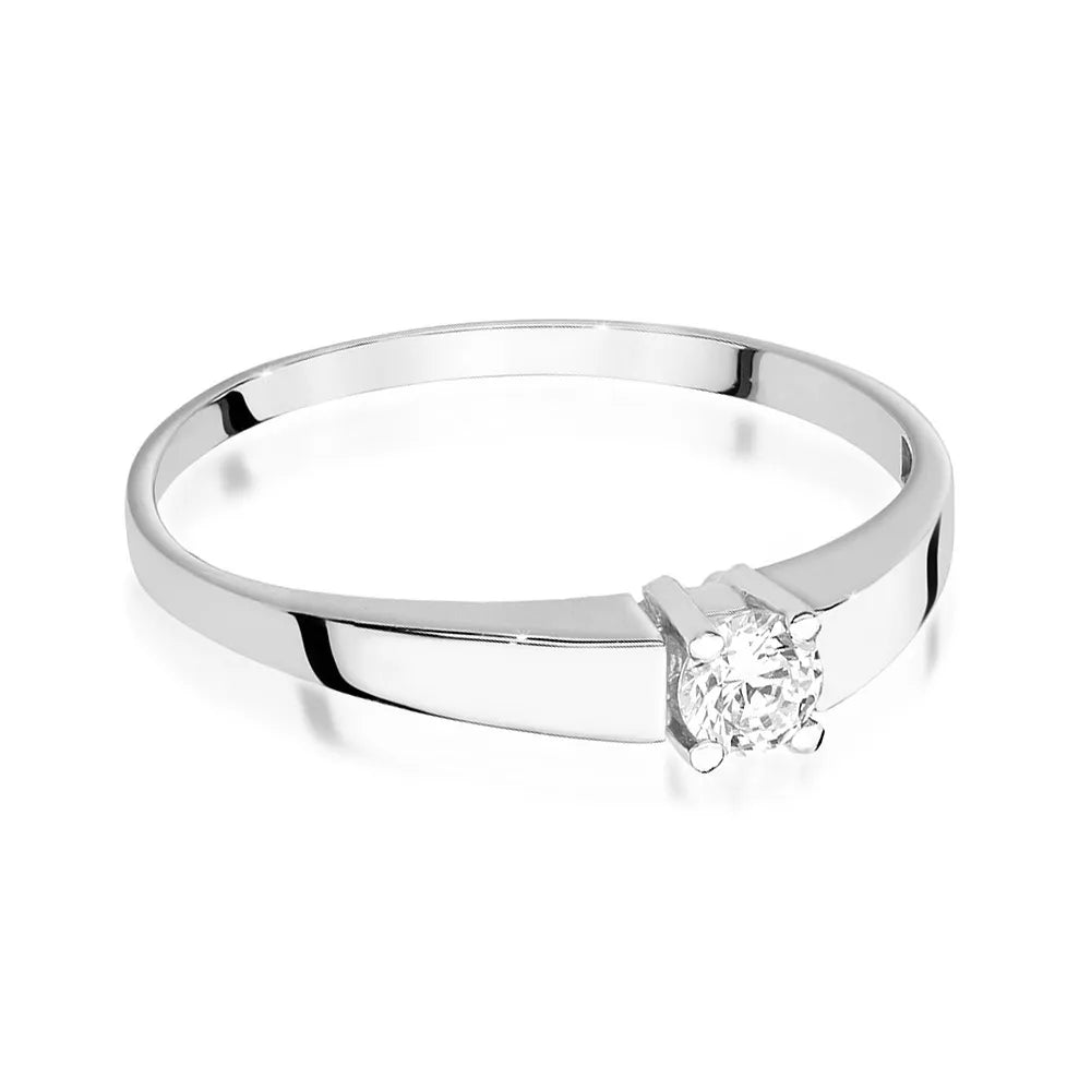 zlatý prsten s diamantem 0,20 ct w0524-diw-04