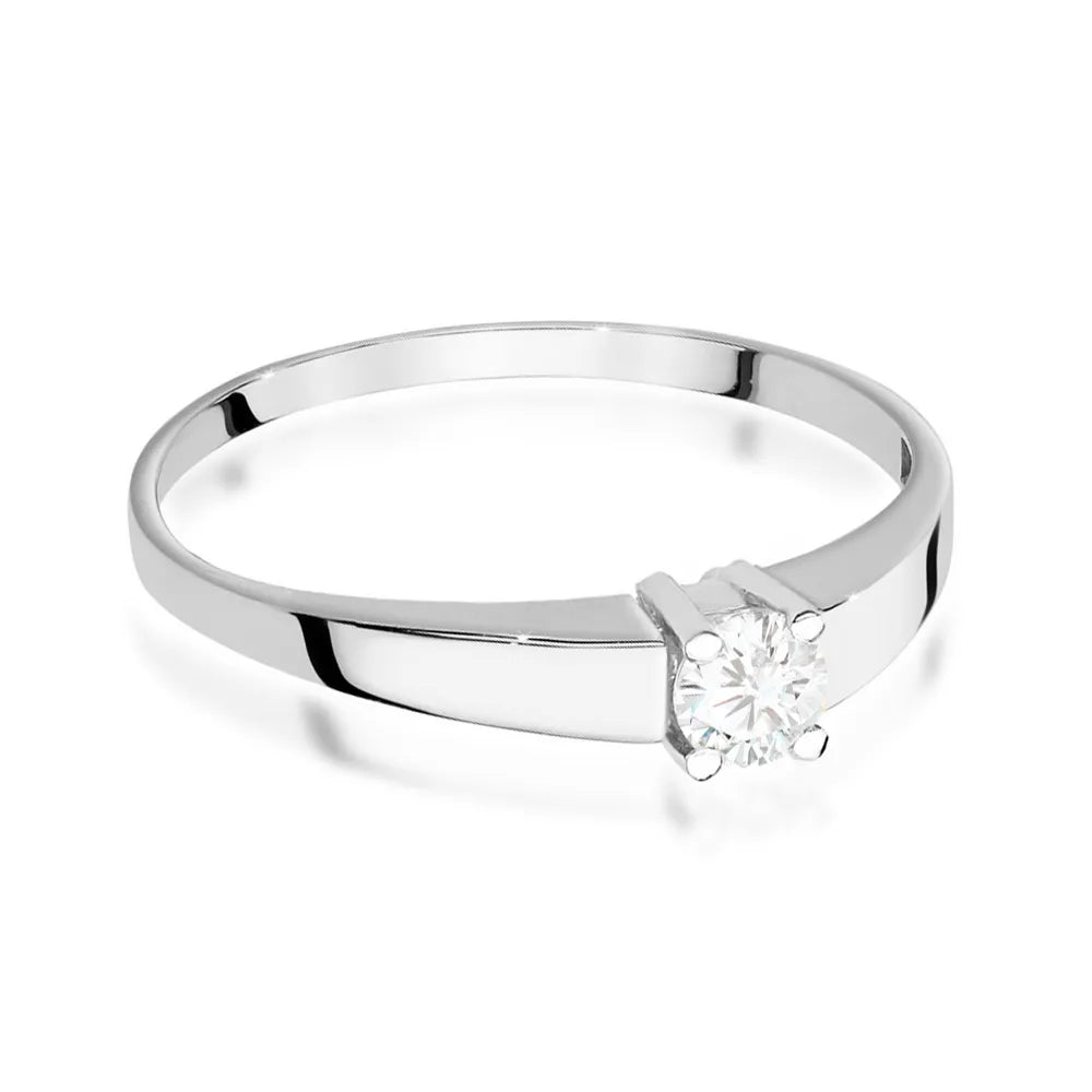 zlatý prsten s diamantem 0,25 ct w0524-diw-05