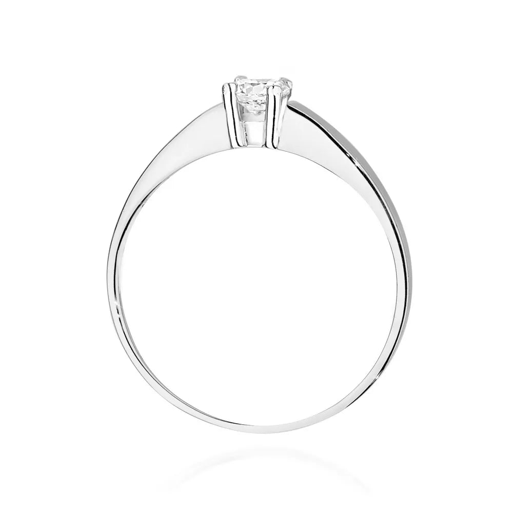 zlatý prsten s diamantem 0,25 ct w0524-diw-05
