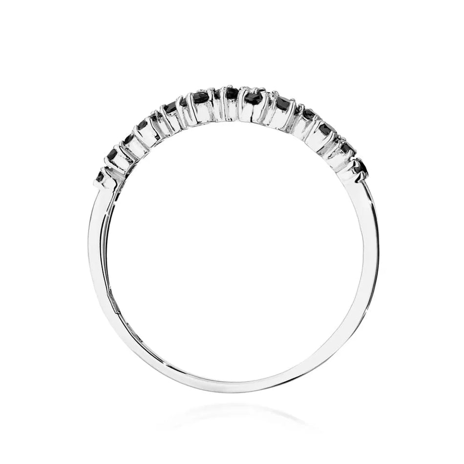 zlatý prsten s 0,326 ct černými diamanty w0528-dib-01