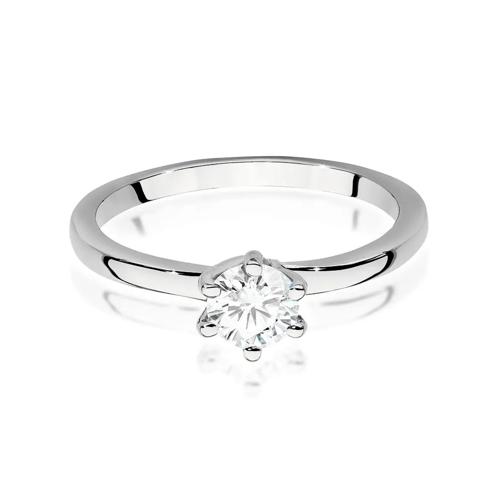 zlatý prsten s diamantem 0,50 ct w0535-diw-03