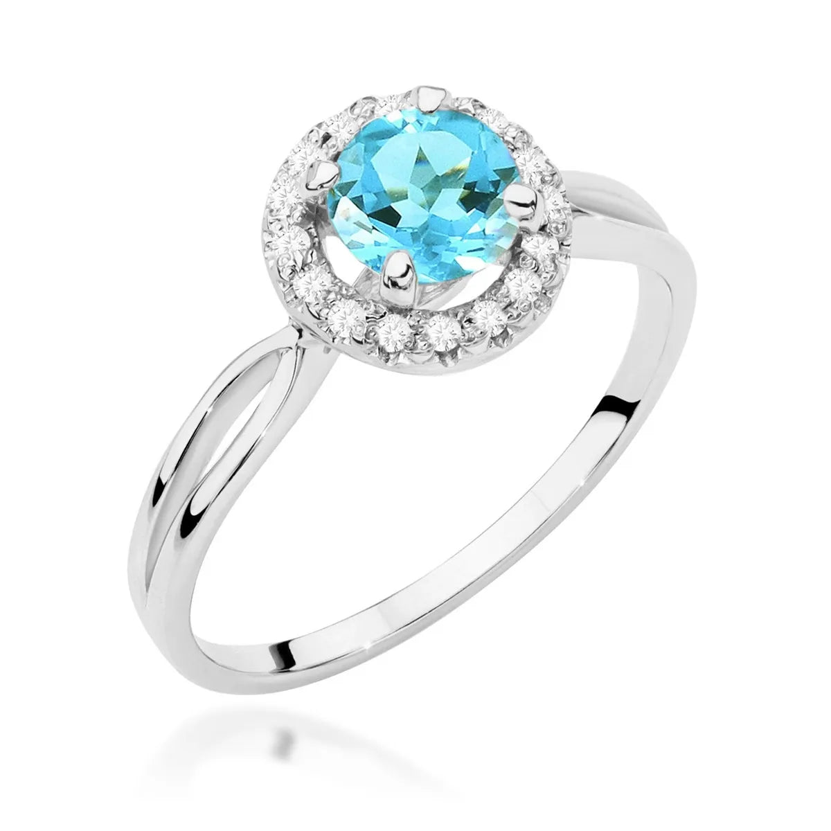zlatý prsten s topazem 0,80 ct a diamanty 0,08 ct w0538-tob-01