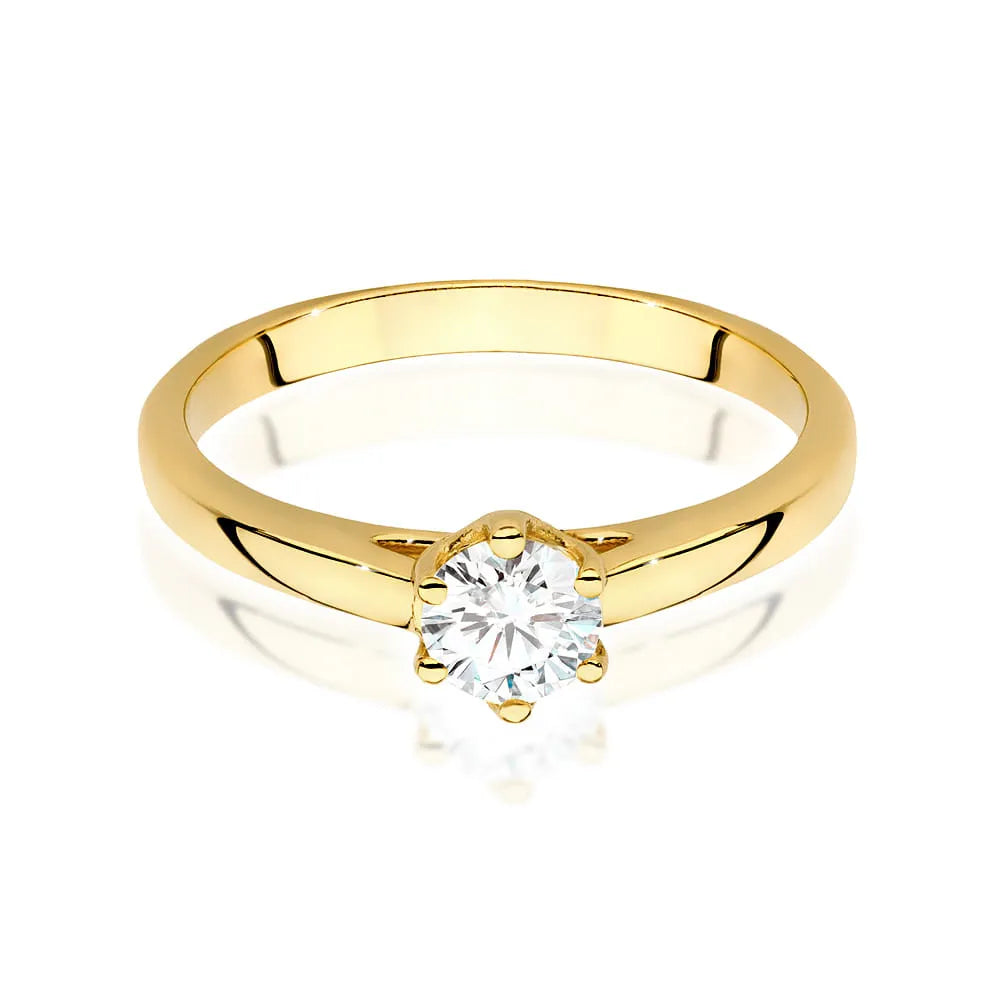 zlatý prsten s diamantem 0,40 ct w0540-diw-02