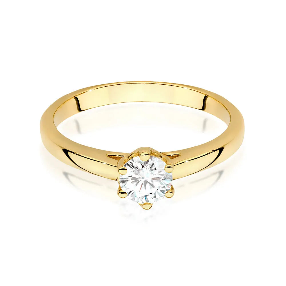 zlatý prsten s diamantem 0,50 ct w0540-diw-03