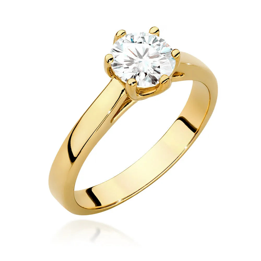 zlatý prsten s diamantem 0,70 ct w0540-diw-04