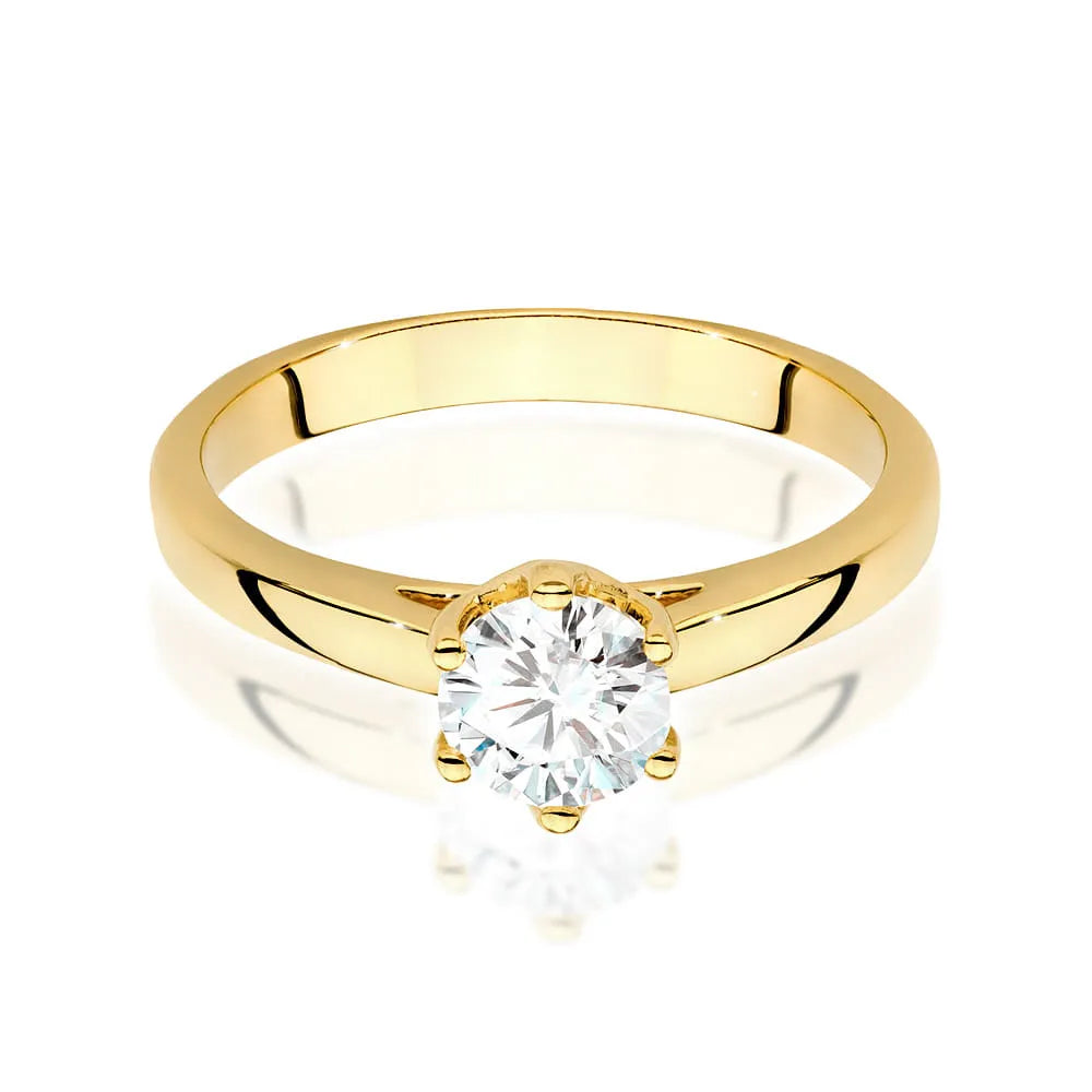 zlatý prsten s diamantem 0,70 ct w0540-diw-04